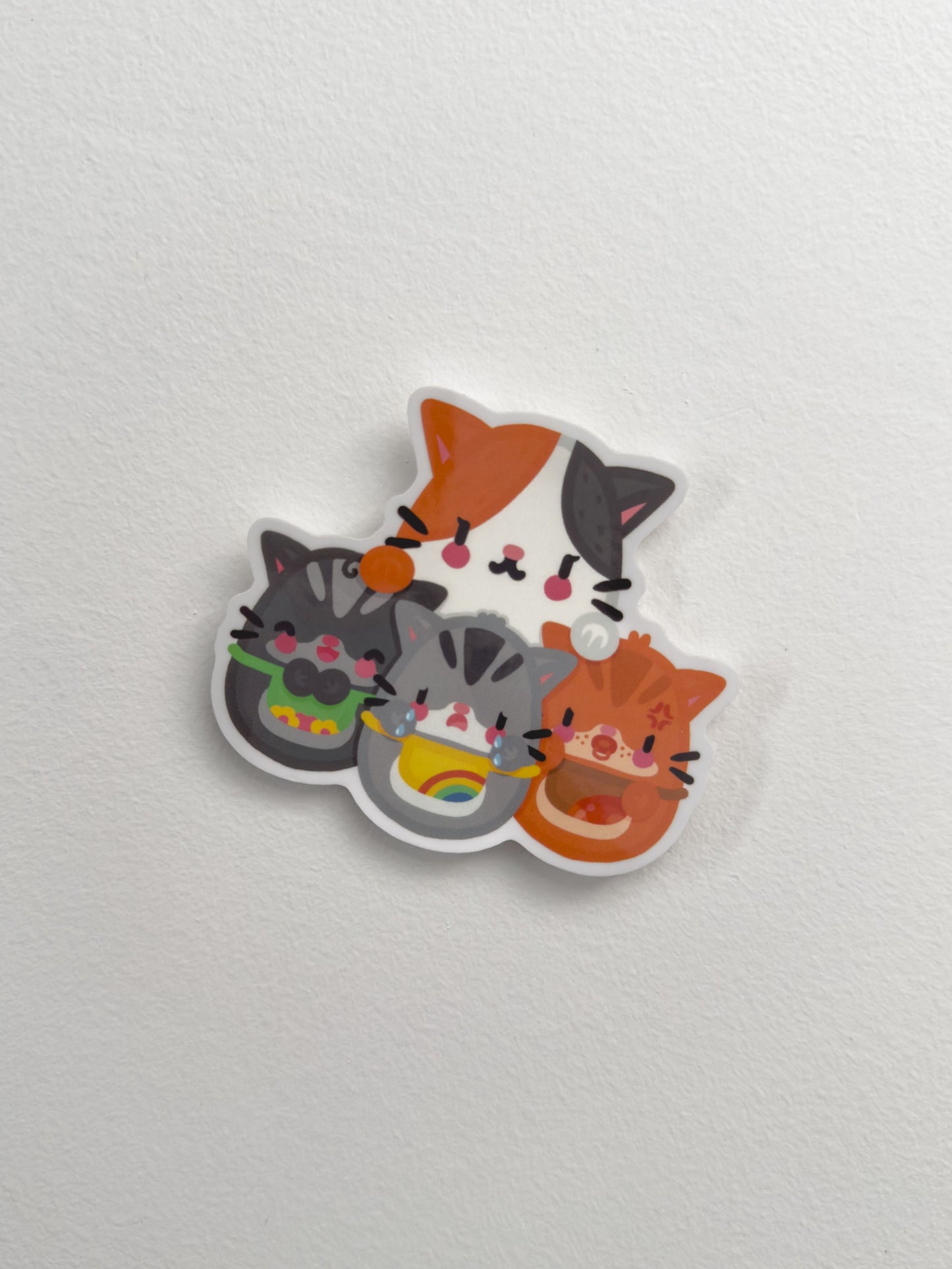 Kitty Babies Sticker