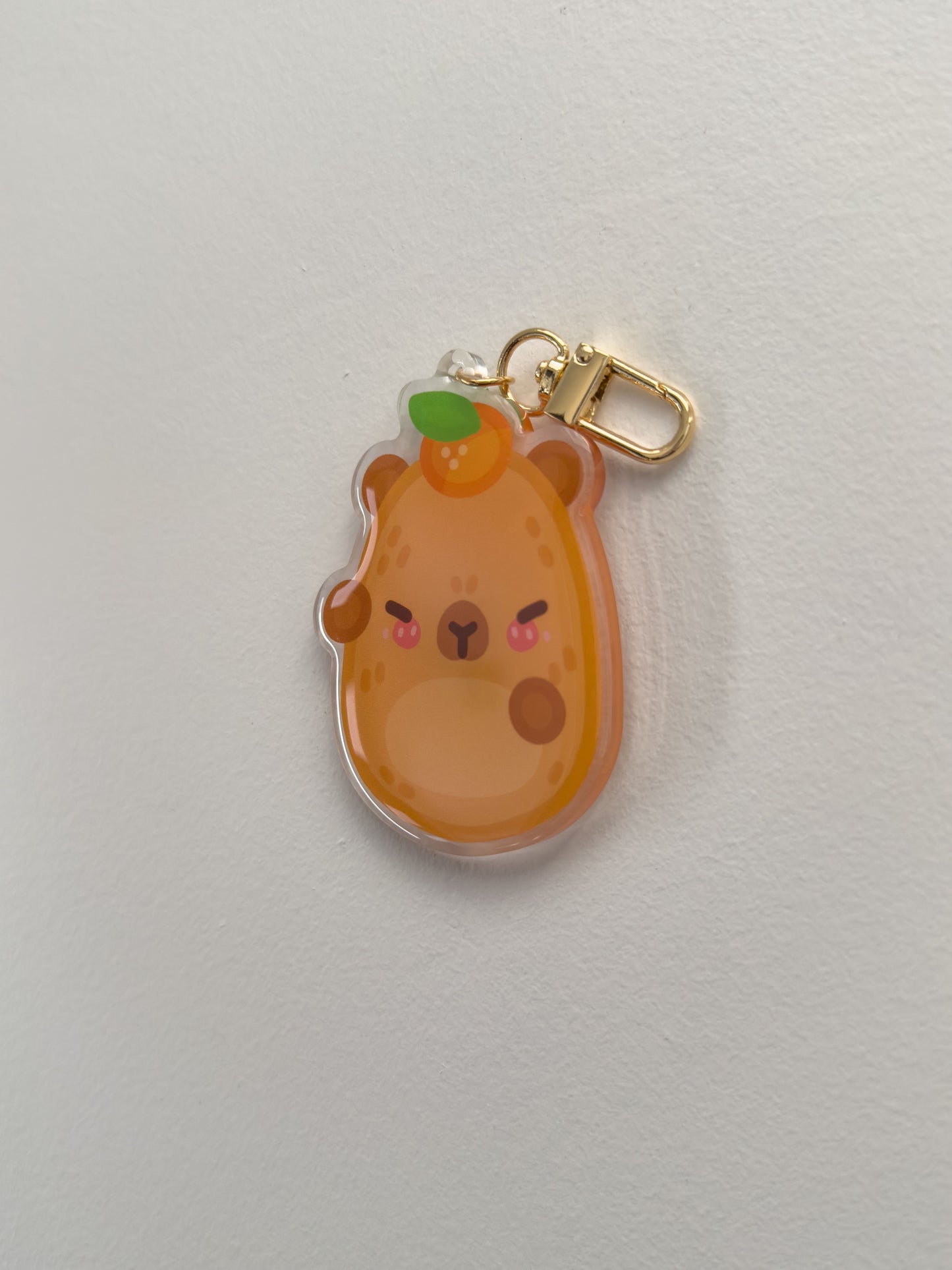 Capybara Keychain