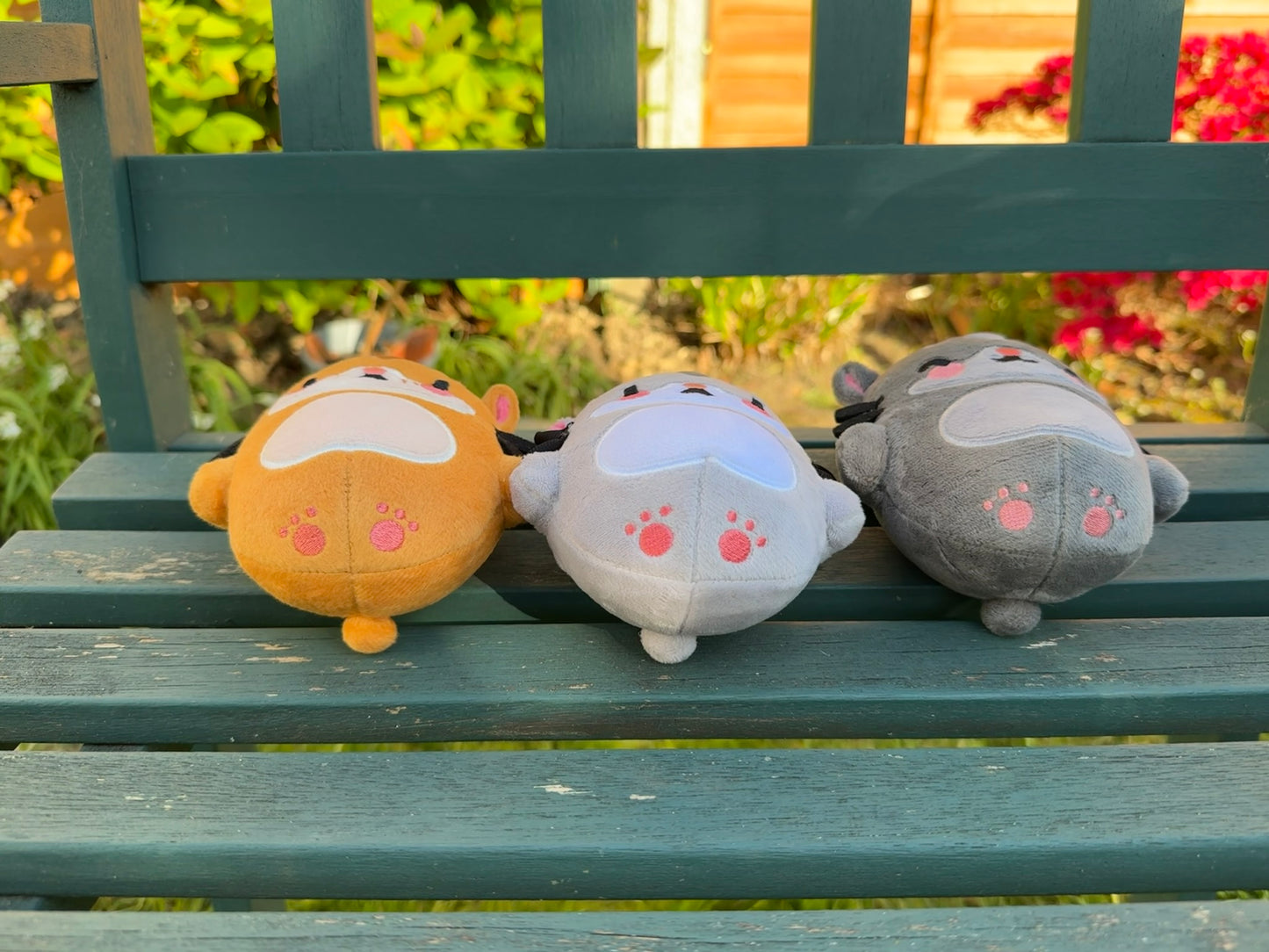 Mini Angy Kitty Keychain Plushie