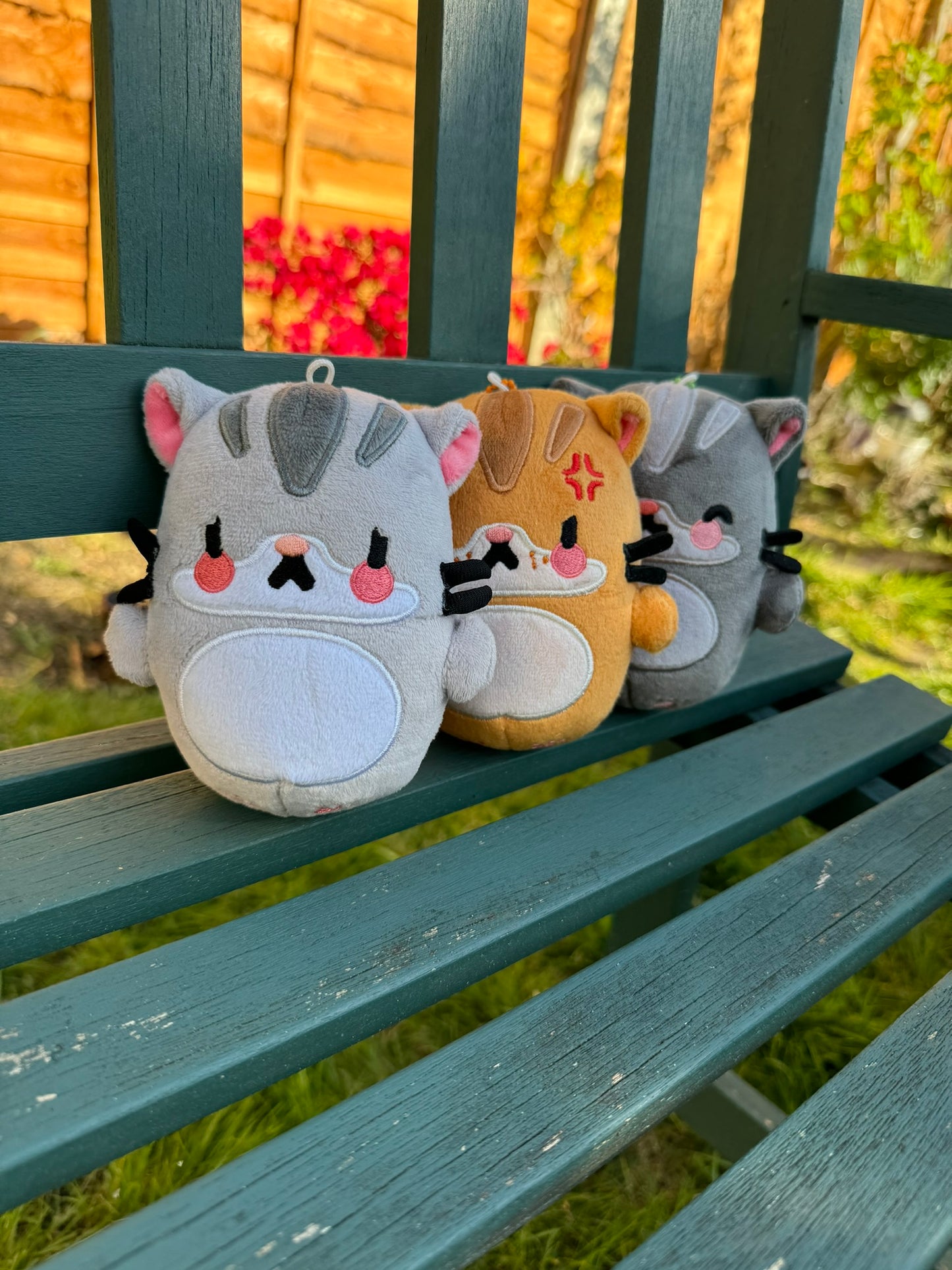 Mini Sad Kitty Keychain Plushie