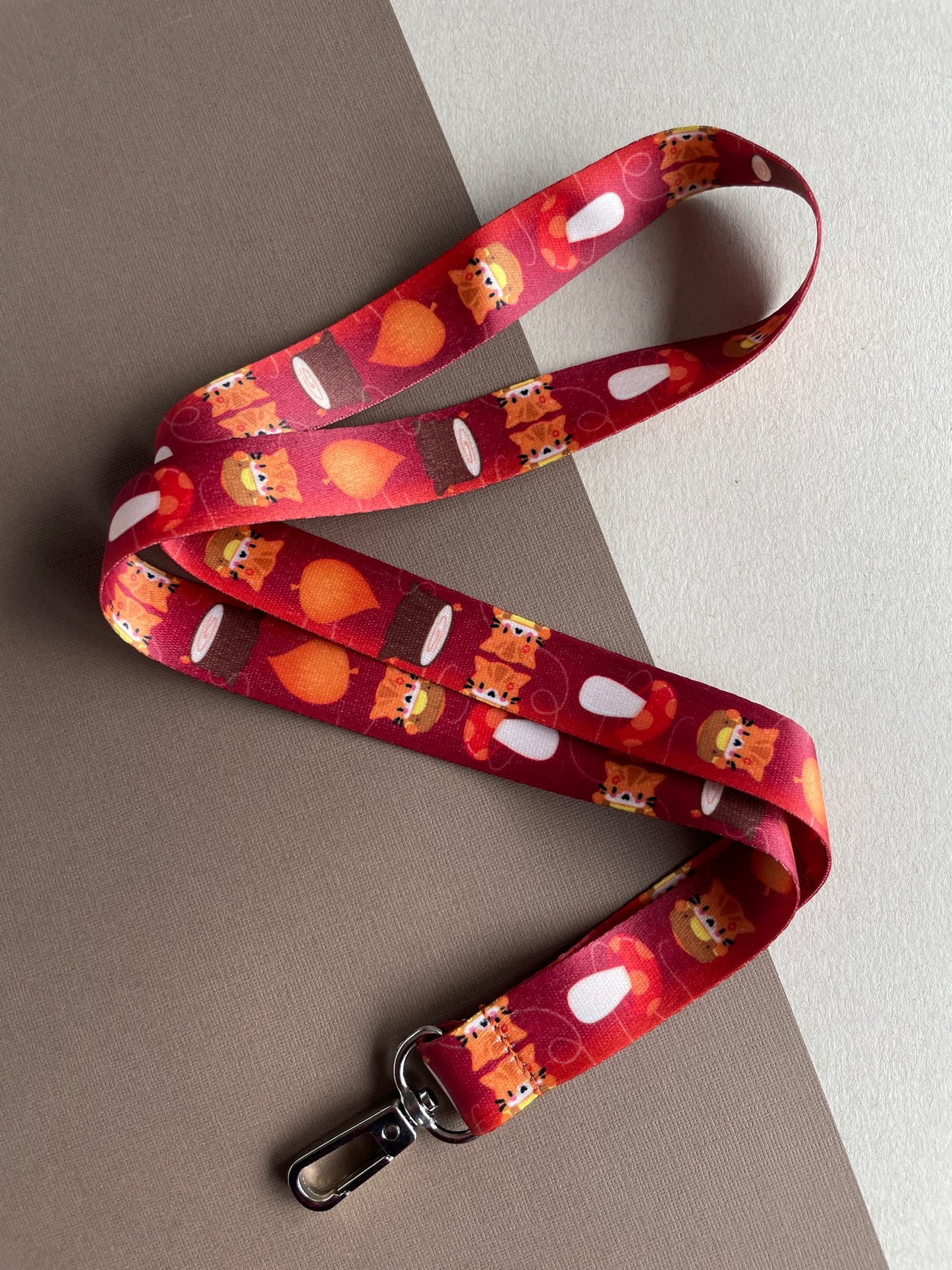 Angy Kitty Lanyard