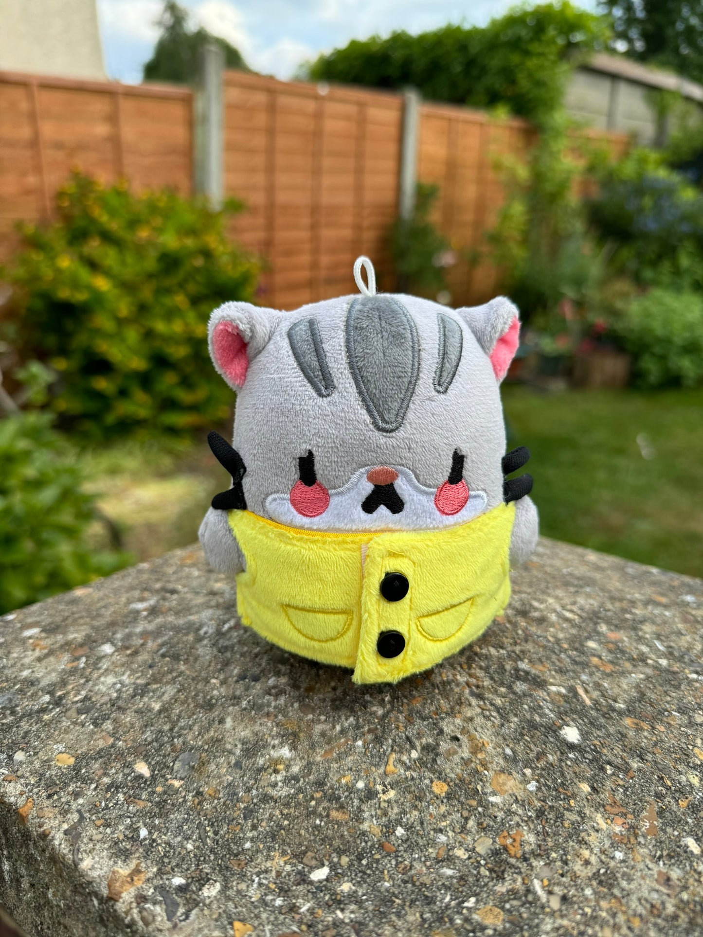 Mini Sad Kitty Keychain Plushie