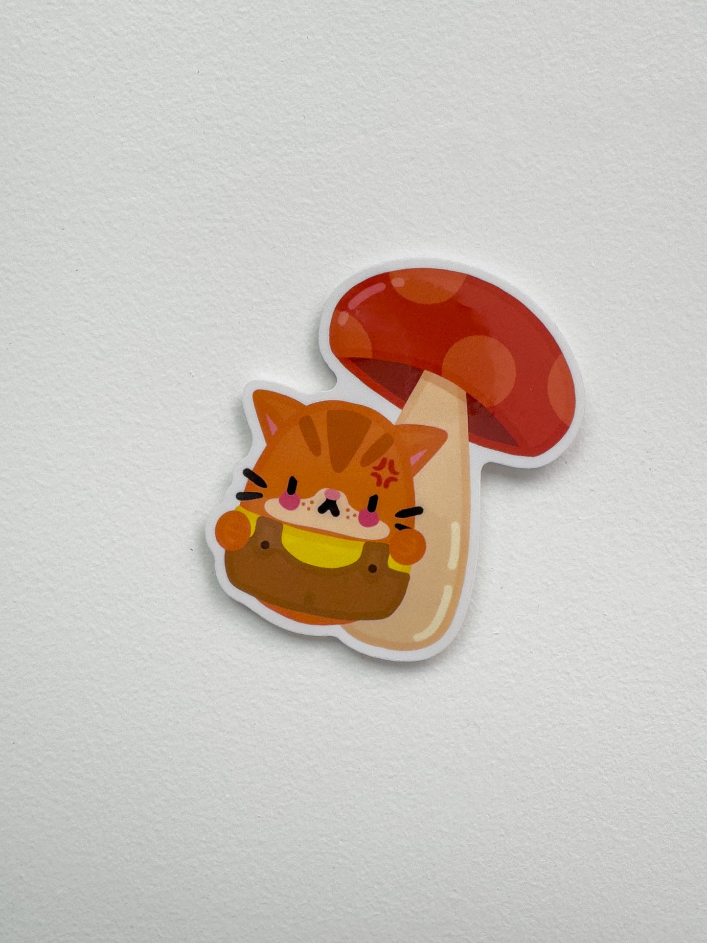 Angy Kitty Sticker