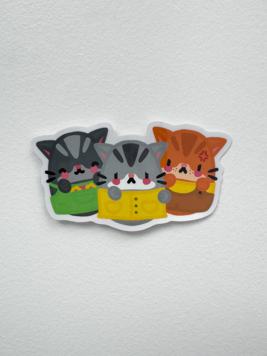 Kitty Family Sticker