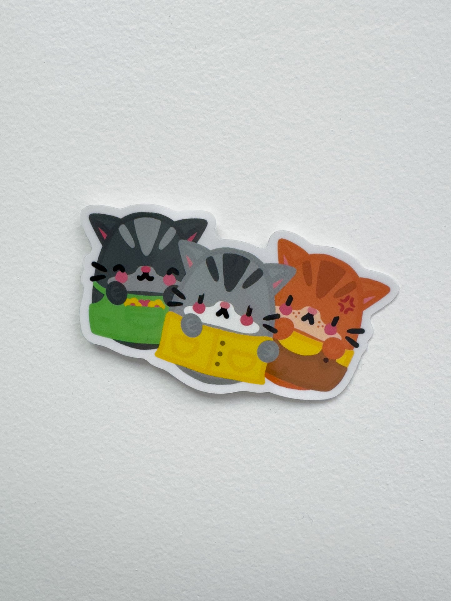 Kitty Family Sticker