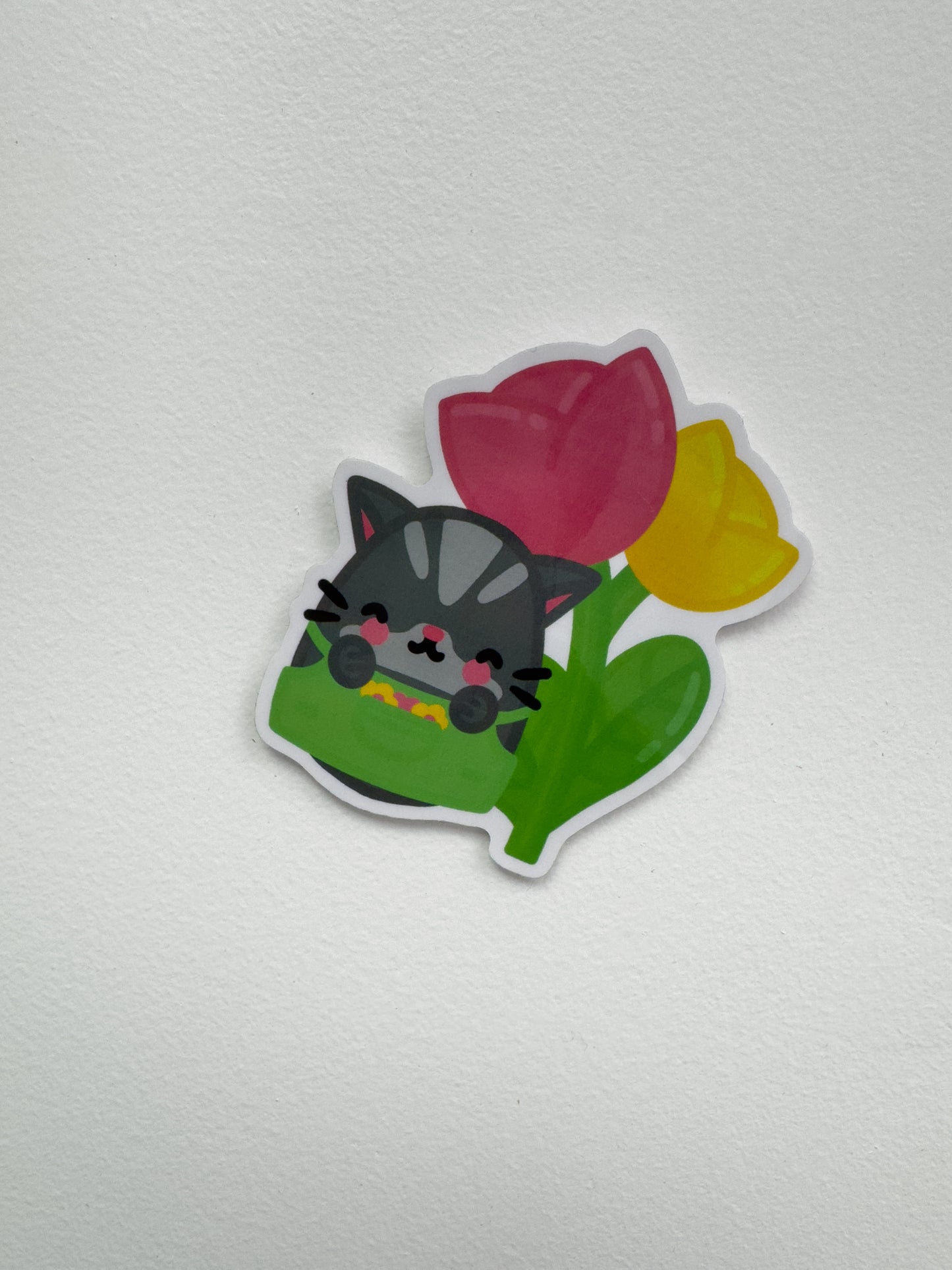 Happy Kitty Sticker