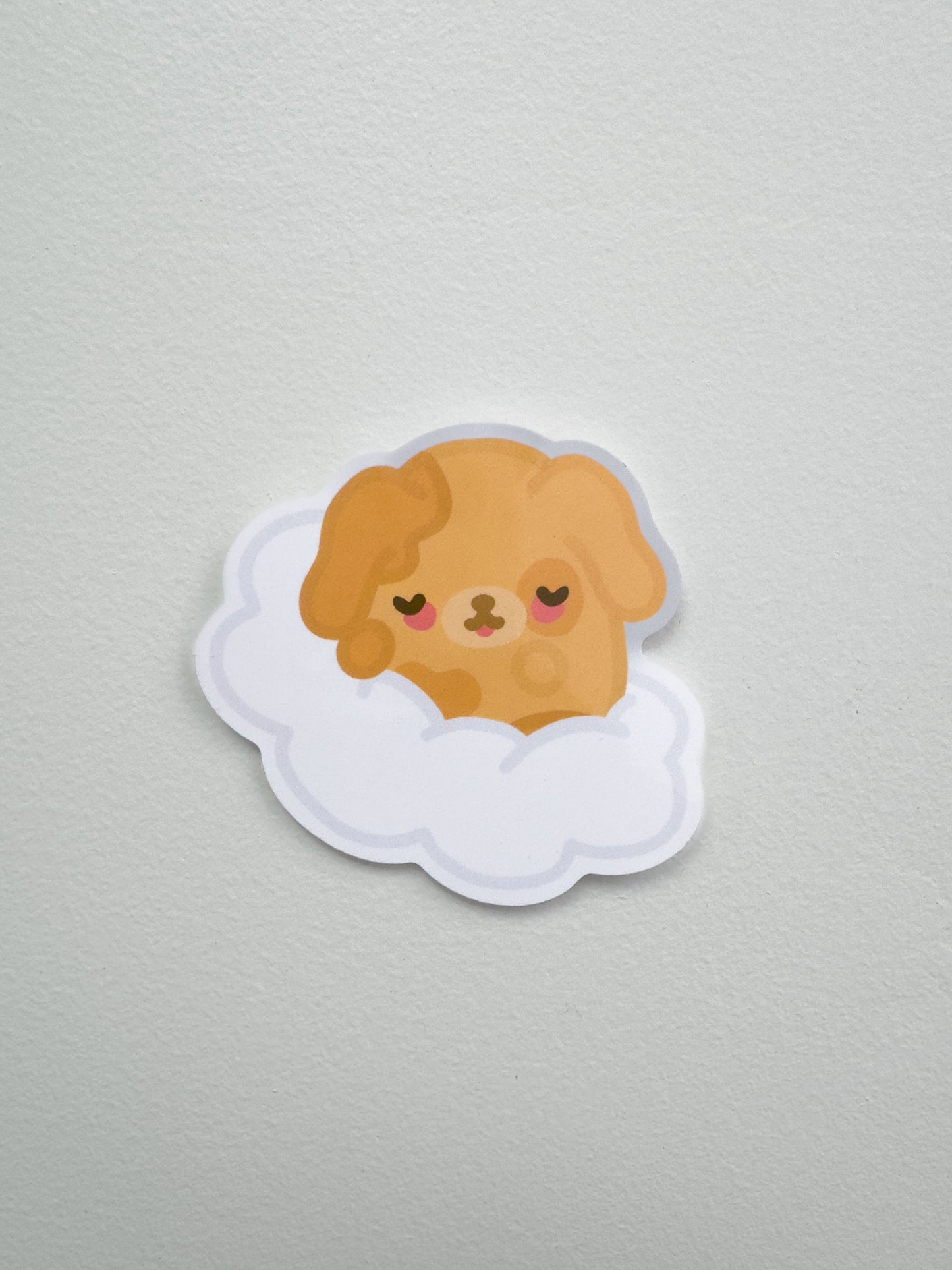 Sleepy Dog Sticker