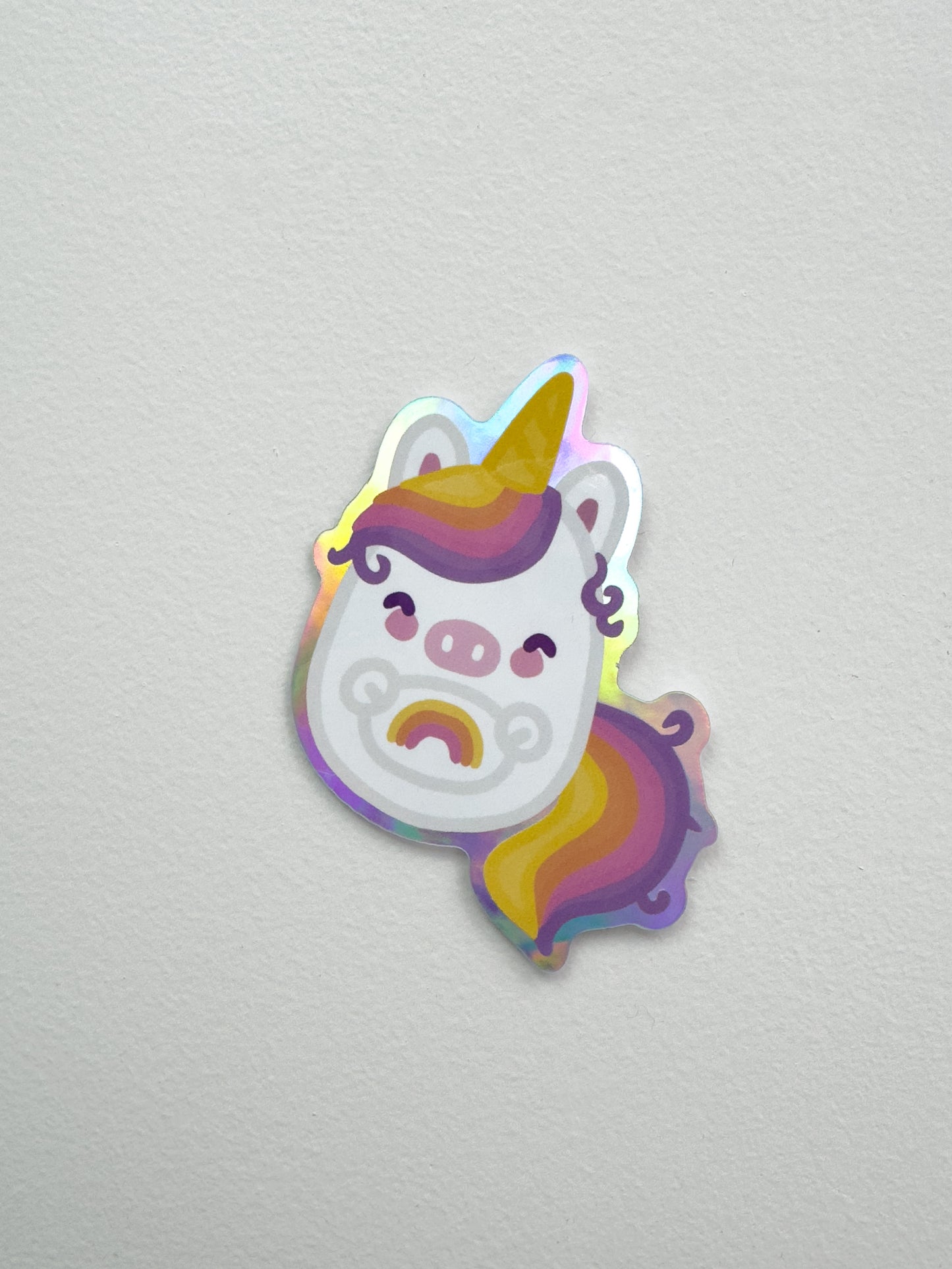 Rainbow Unicorn Sticker