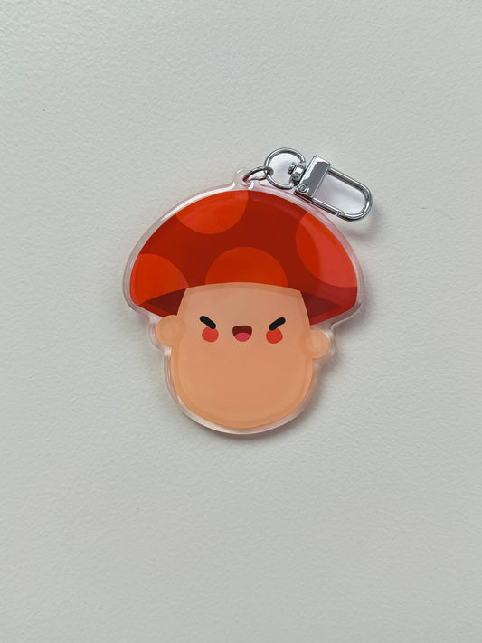 Mushroom Keychain