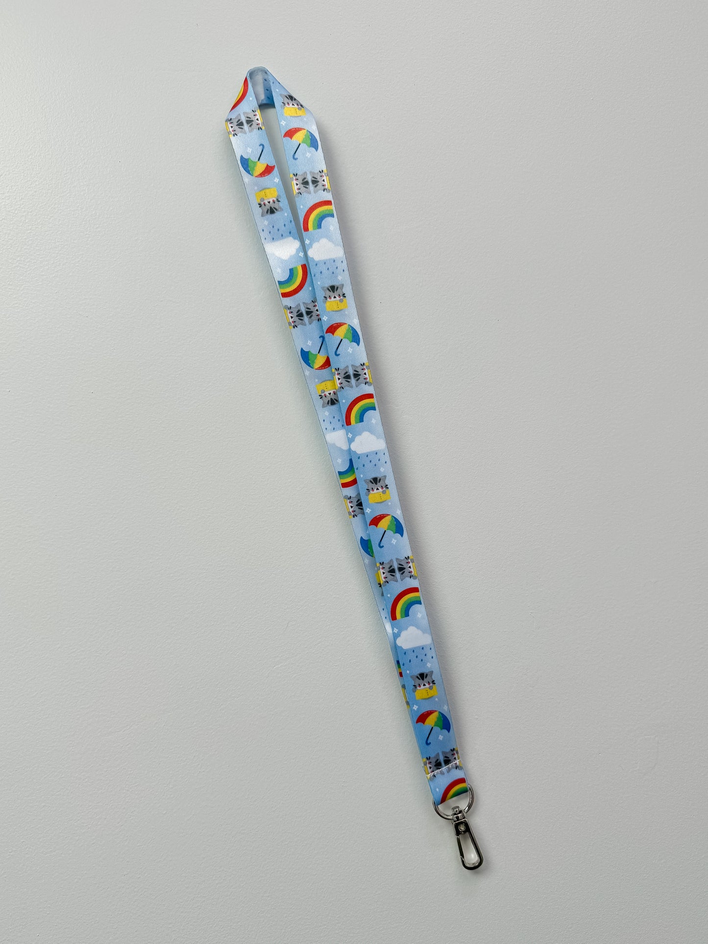 Sad Kitty Lanyard