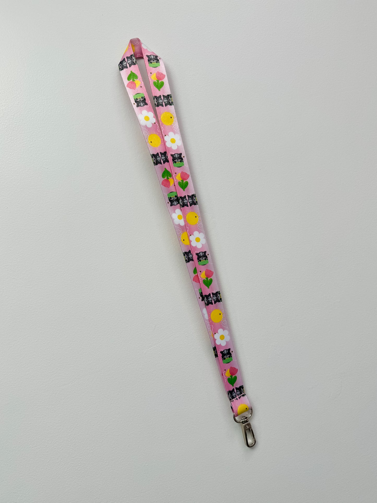 Happy Kitty Lanyard