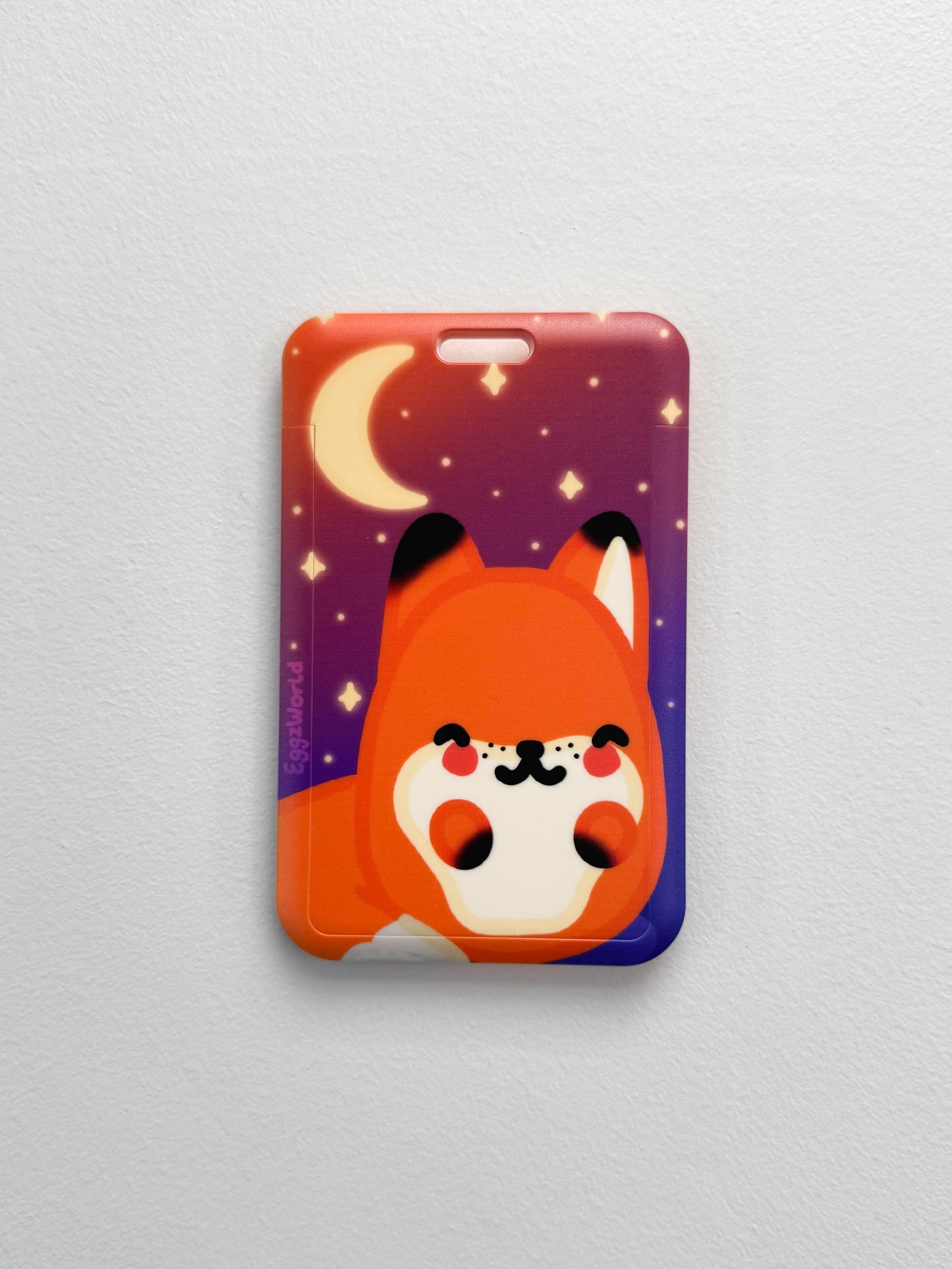 Fox Family Card Holder