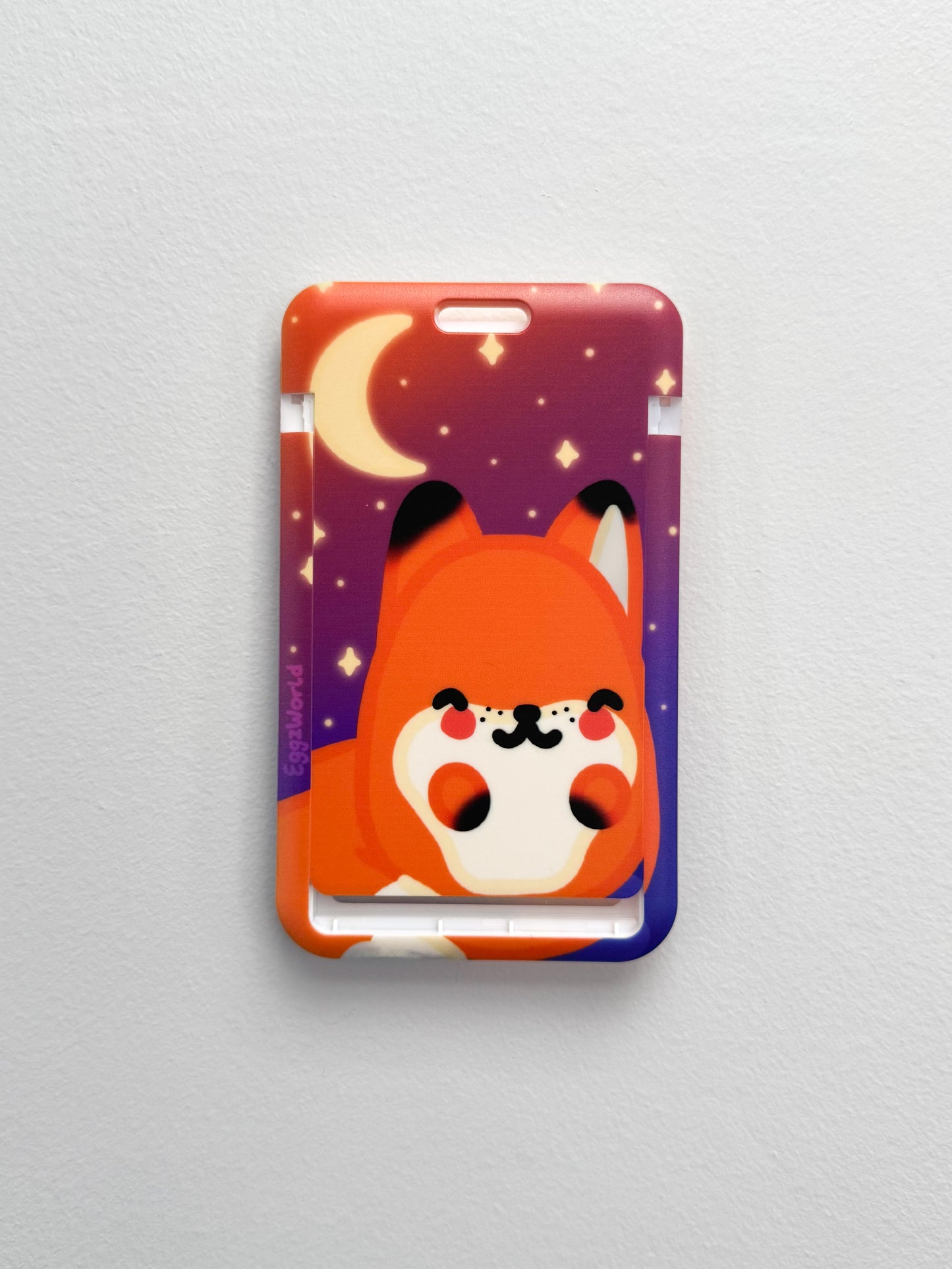 Fox Family Card Holder