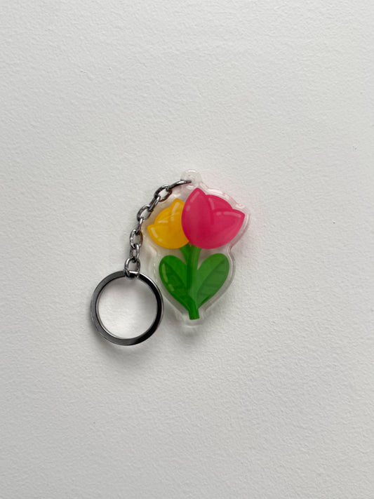Flowers Keychain