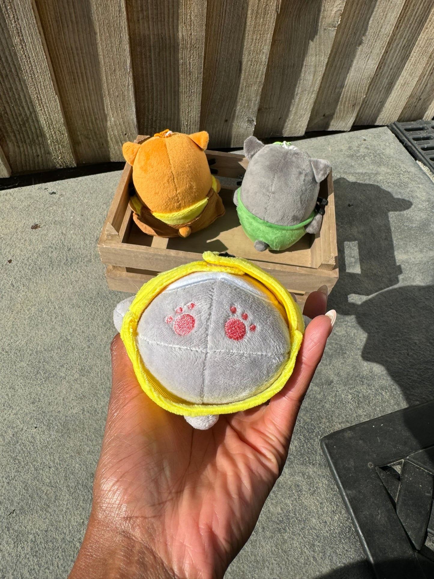 Mini Sad Kitty Keychain Plushie