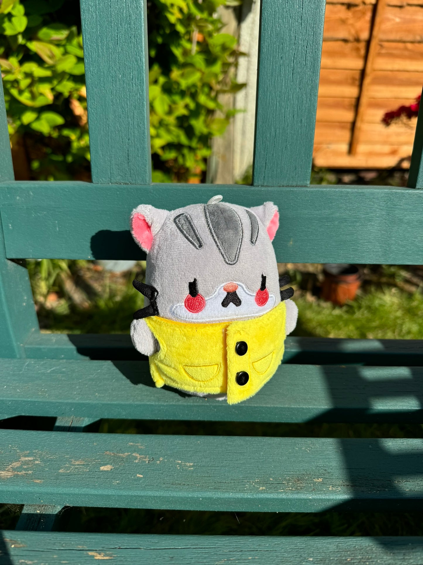 Mini Sad Kitty Keychain Plushie